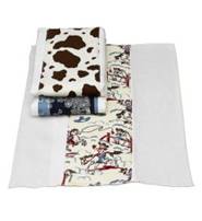 New Arrivals Burp Cloths - Retro Cowboy